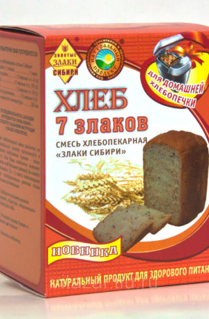 Смесь хлебопекарная Хлеб 7 злаков 400 гр СибТар